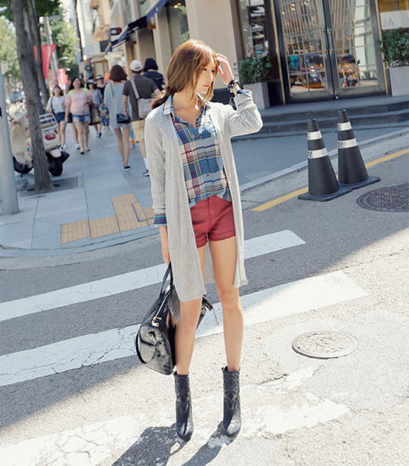 Đẹp lạ với áo Cardigan dáng dài