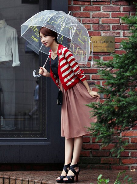 Mix đồ cùng áo cardigan đón thu về