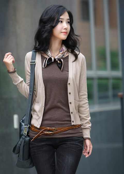 Áo cardigan cho mùa thu dịu dàng