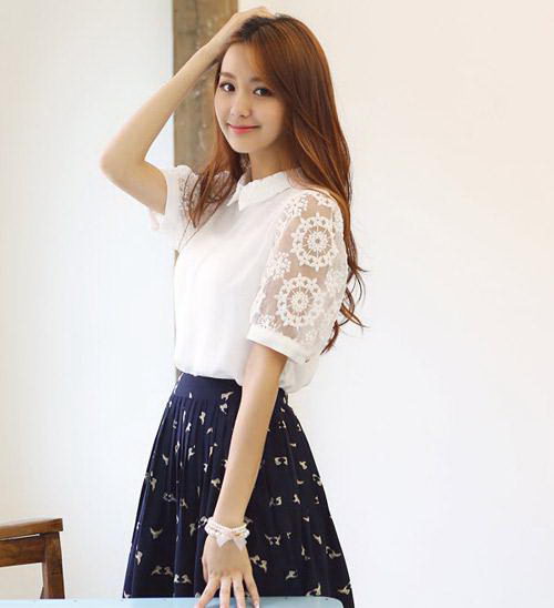 Xu hướng sơ mi trắng