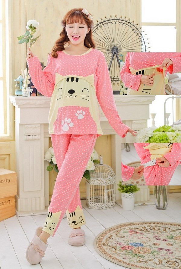 Đồ mặc nhà đẹp và thoải mái cho bà bầu