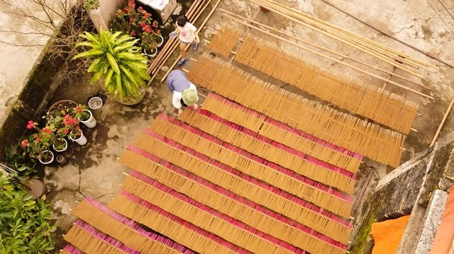 Quy trình sản xuất Nhang trầm hương nguyên chất