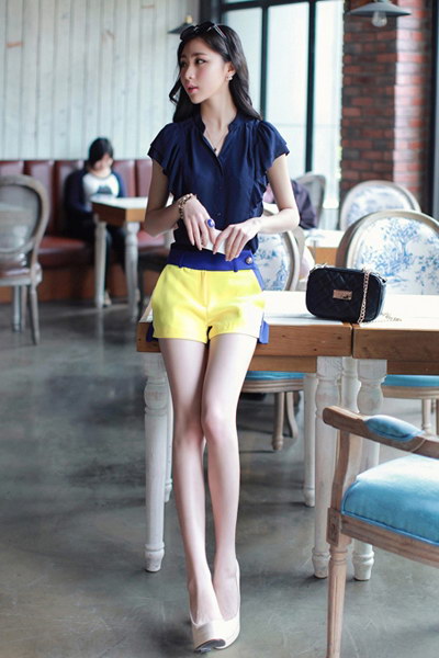 Phối sơ mi theo phong cách Hàn Quốc